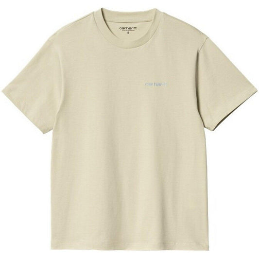 T-shirt Donna Carhartt Wip - W' S/S Script Embroidery T-S - Verde