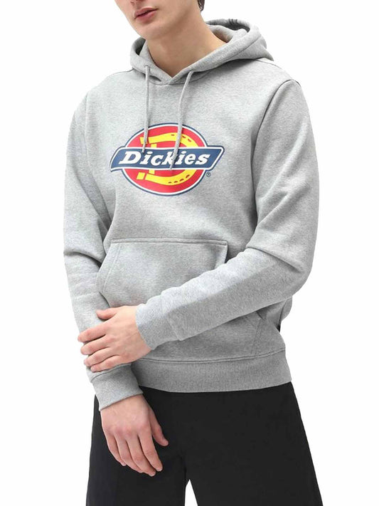 Felpe con cappuccio Uomo Dickies - Icon Logo Hoodie - Grigio