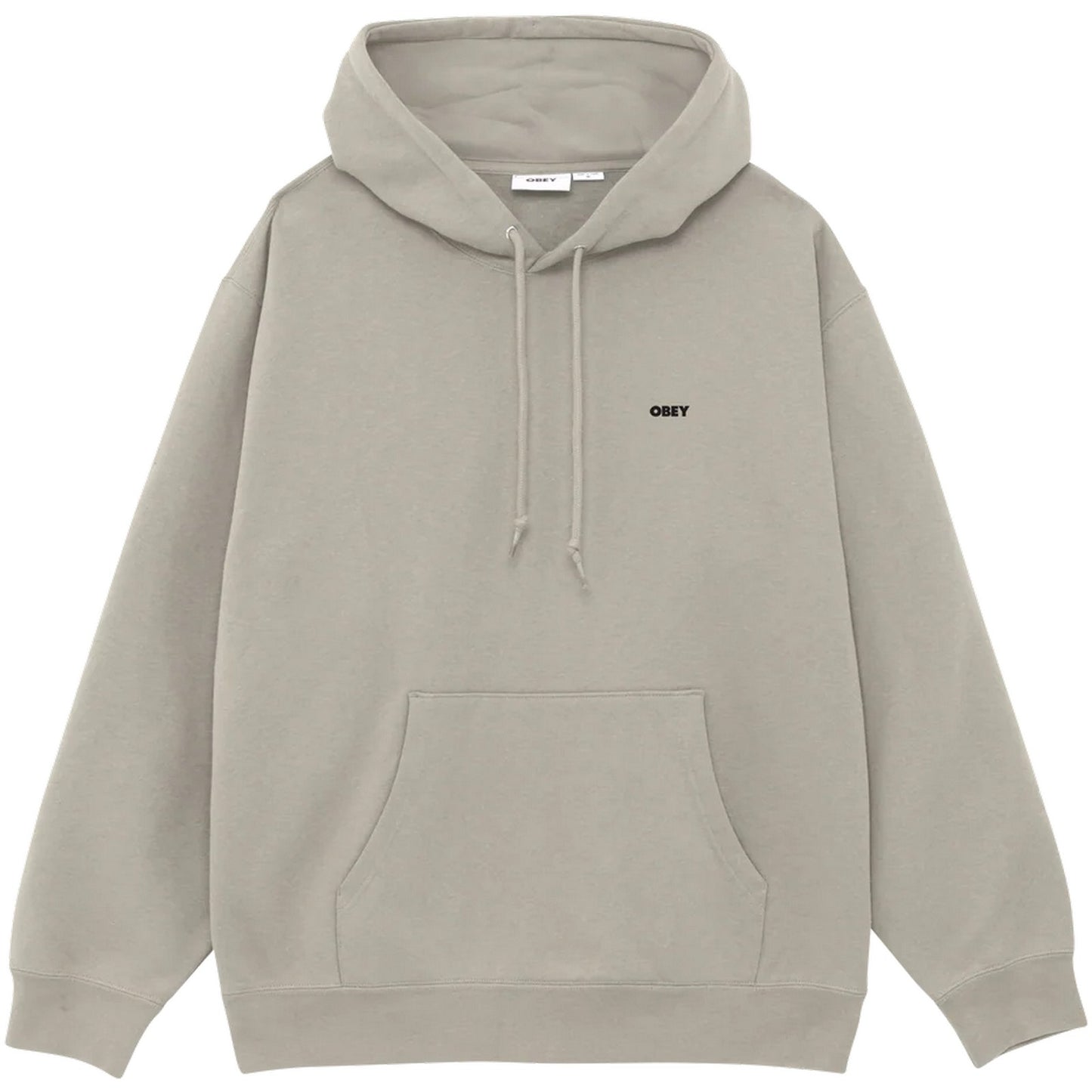 Felpe con cappuccio Uomo Obey - Obey World In Flames Fleece - Grigio