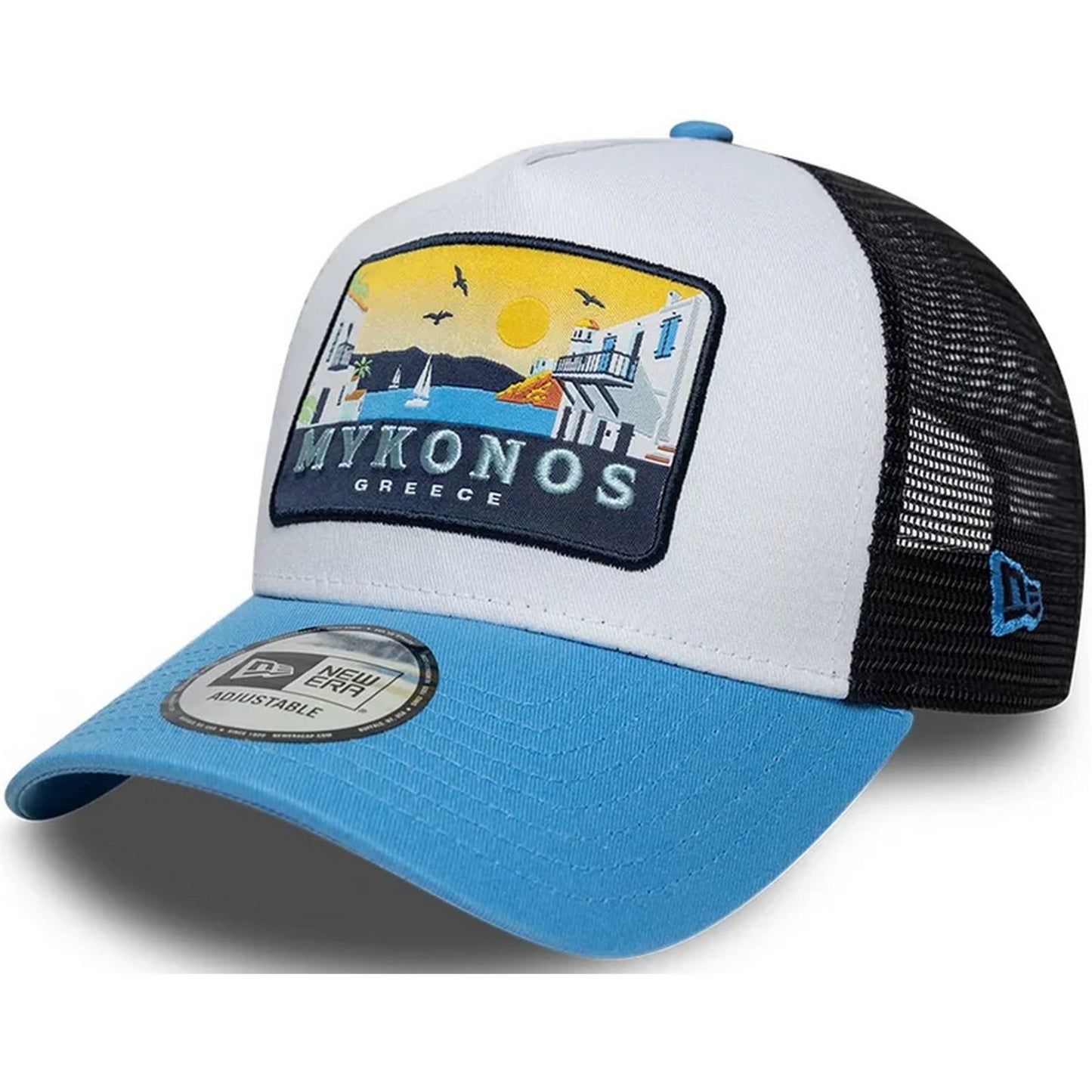 Cappellini da baseball Unisex New Era - Ne Location Patch Trucker - Multicolore
