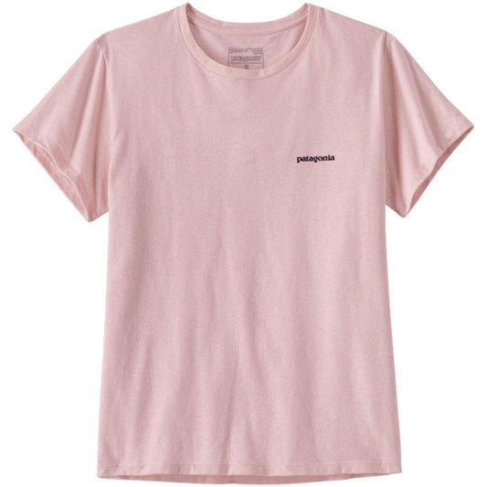 T-shirt Donna Patagonia - W's P-6 Logo Responsibili-Tee - Rosa