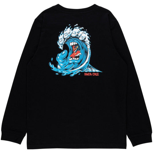 Maglie a manica lunga Ragazzi Unisex Santa Cruz - Santa Cruz Youth Longsleeve T-Shirt - Nero