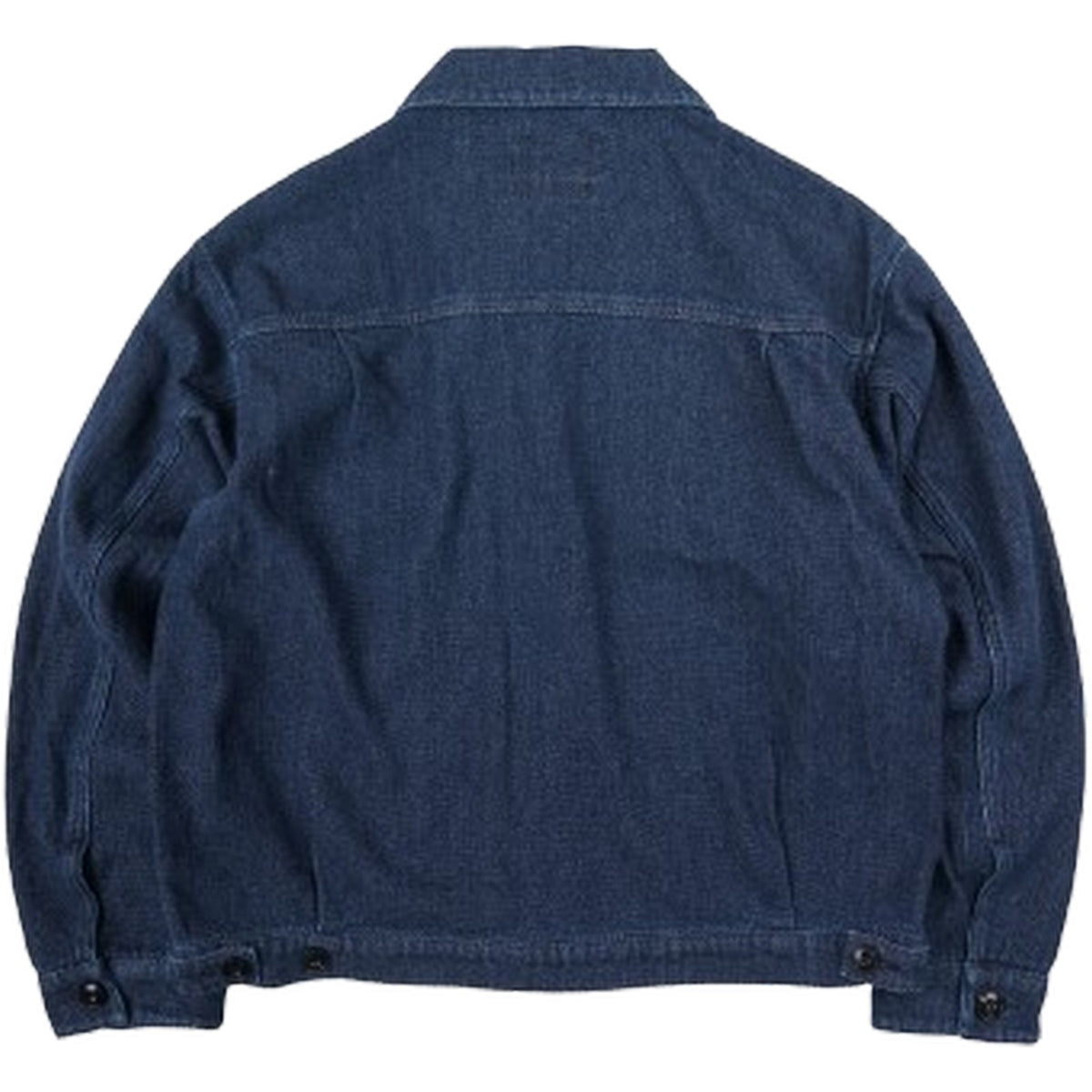 Giacche Uomo Frizmworks - Sashiko Denim Trucker Jacket - Blu