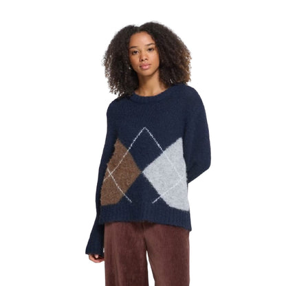 Maglioni Donna Ichi - Ihbayana Ls - Blu