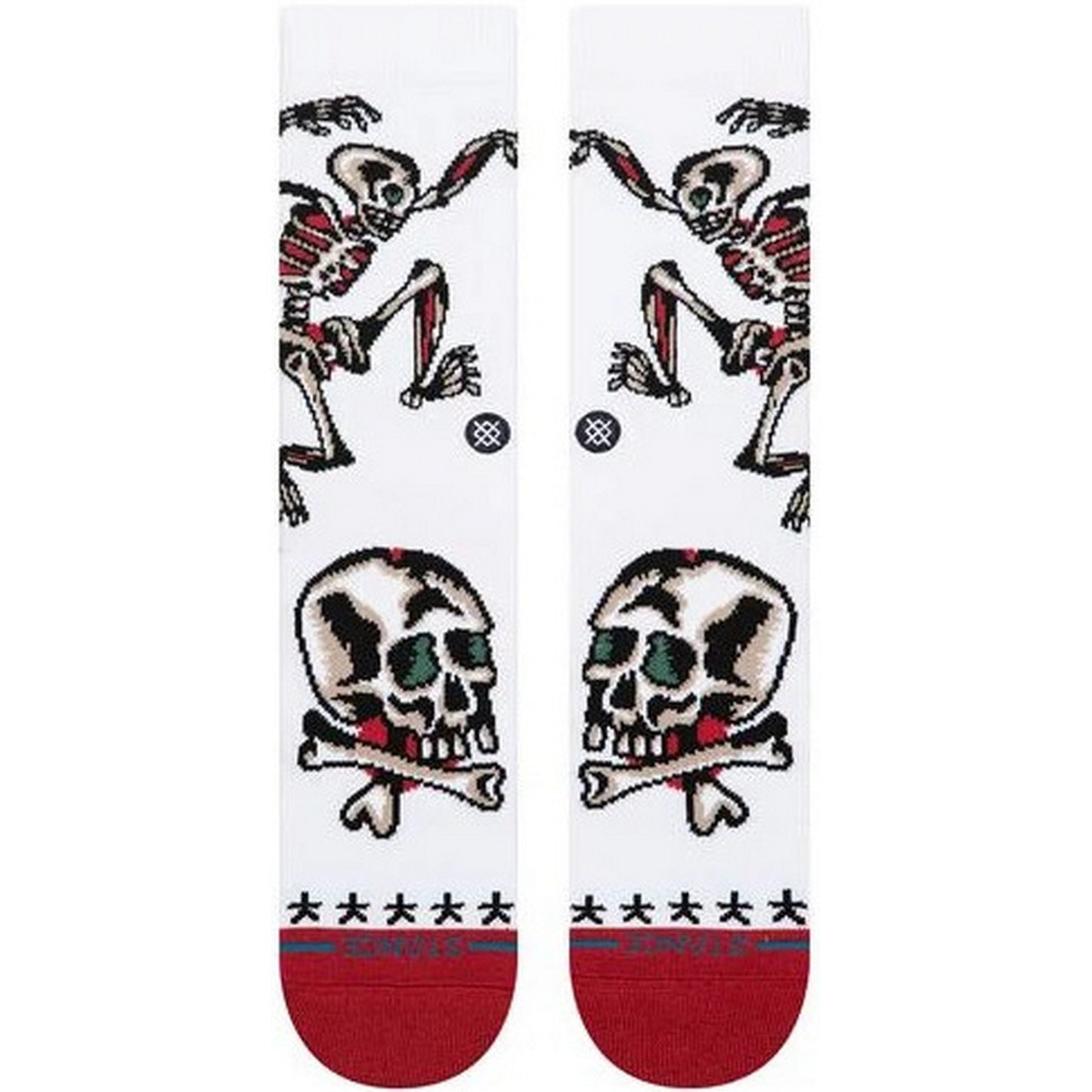Calze Unisex Stance - Skeleton Crew - Bianco