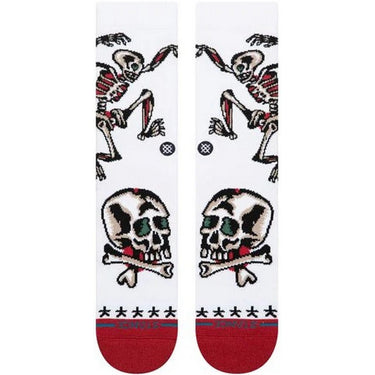 Calze Unisex Stance - Skeleton Crew - Bianco