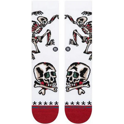 Calze Unisex Stance - Skeleton Crew - Bianco