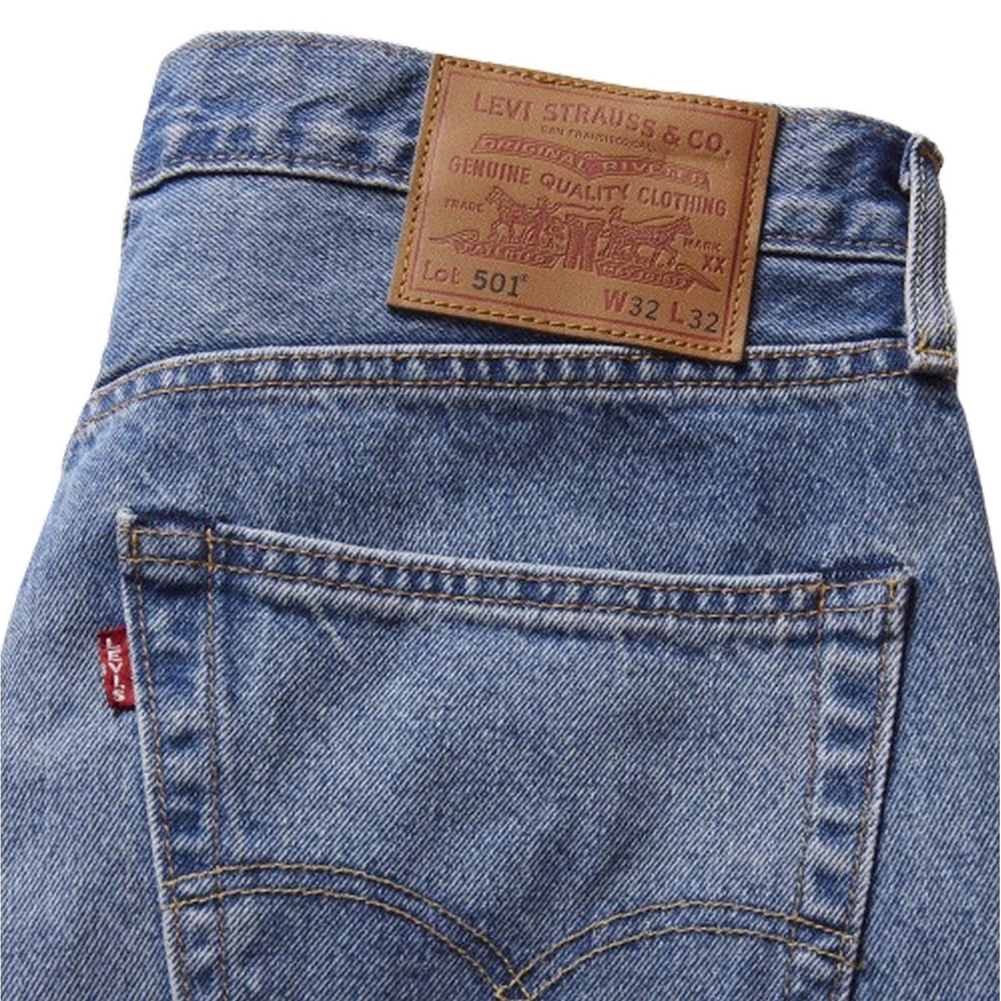 Jeans Uomo Levi's - 501 Levisoriginal - Blu