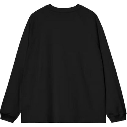 Maglie a manica lunga Uomo Carhartt Wip - L/S Signature Rib T-Shirt - Nero