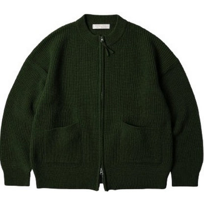 Cardigan Uomo Frizmworks - Wool Deck Zipup Cardigan - Verde