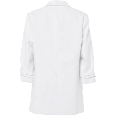 Giacche Donna Pieces - Pcpia Bosella Blazer Wvn Noos - Bianco