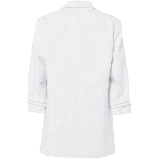 Giacche Donna Pieces - Pcpia Bosella Blazer Wvn Noos - Bianco