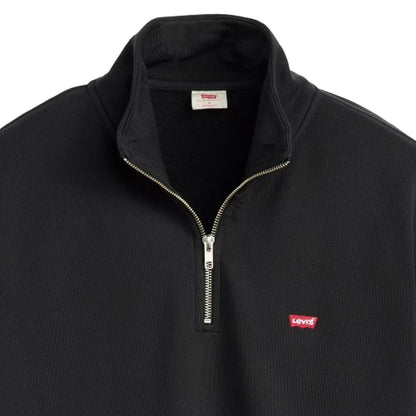 Maglie a manica lunga Uomo Levi's - Original Hm 1/4 Zip - Nero
