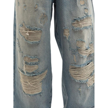 Jeans Uomo Reternity - Distressed Baggy Denim - Blu