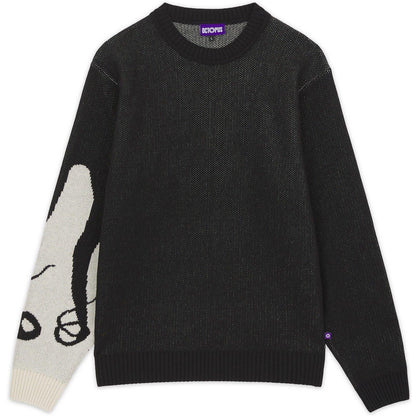 Maglie a manica lunga Uomo Octopus - Octopus Side Jumper - Nero