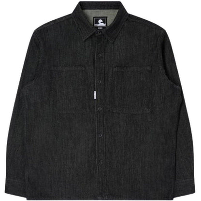 Camicie casual Uomo Edwin - Big-Dnm Shirt - Nero