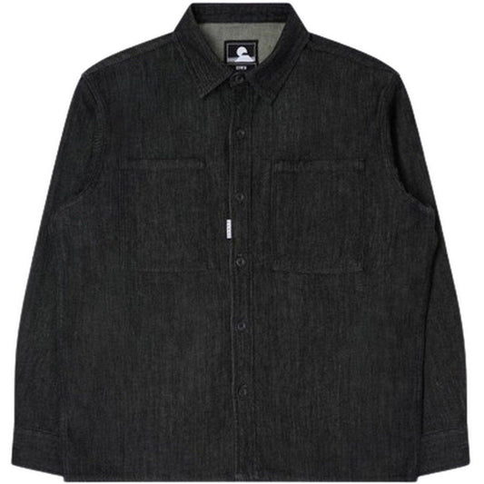 Camicie casual Uomo Edwin - Big-Dnm Shirt - Nero