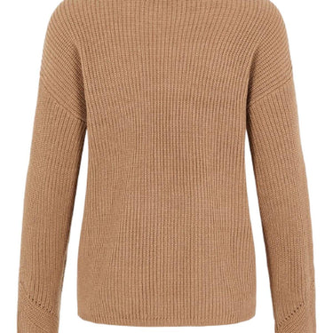 Maglioni Donna Pieces - Karie Ls O-Neck Knit Noos - Marrone