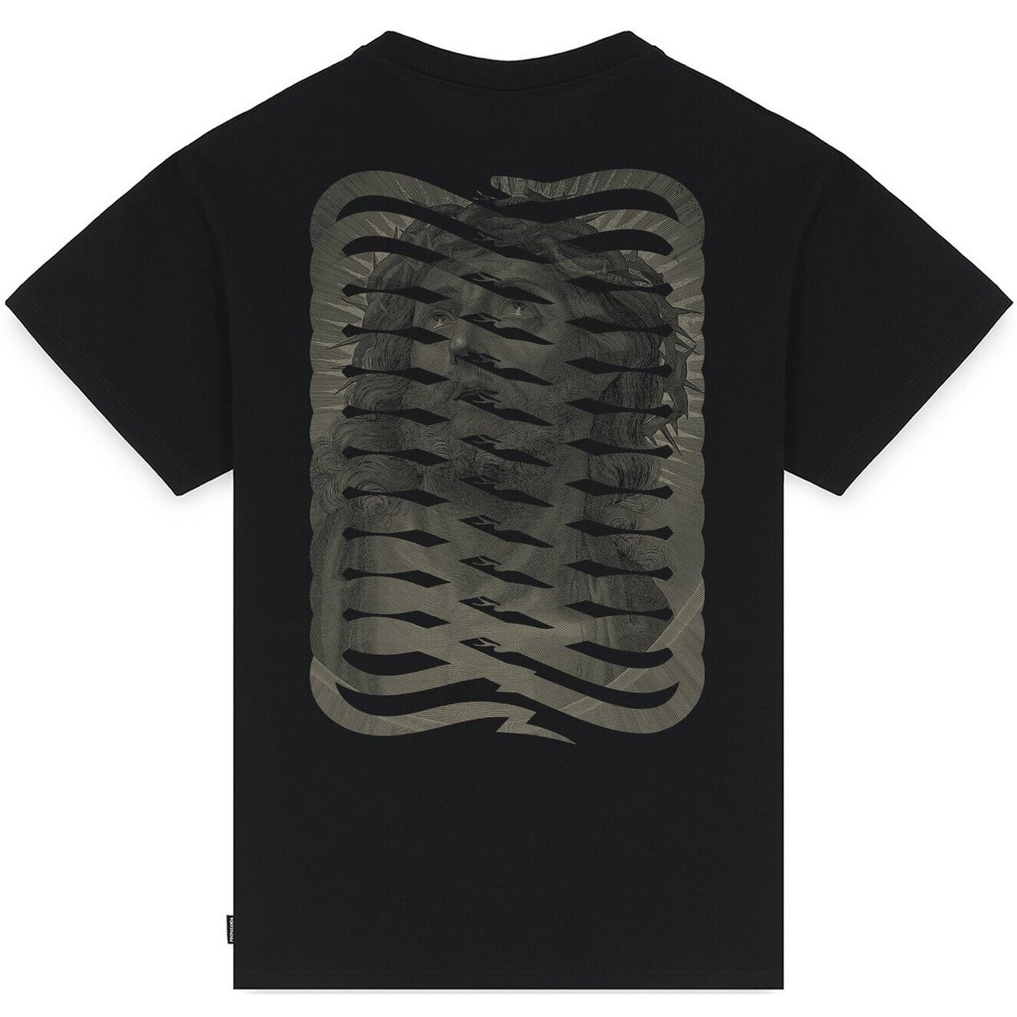 T-shirt Uomo Propaganda - T-Shirt M/M Ribs Lord - Nero