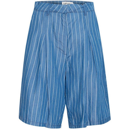Pantaloncini Donna Ichi - Ihbeccos Sho - Blu