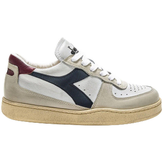 Sneaker Unisex Diadora - Mi Basket Low Used - Grigio