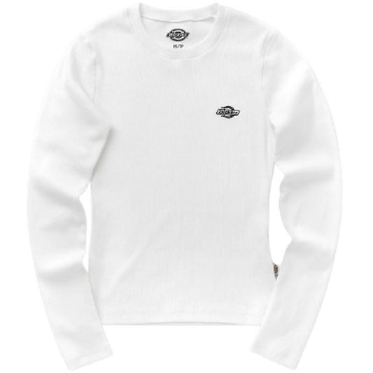 Maglie a manica lunga Donna Dickies - Gladeville Tee Ls W - Bianco