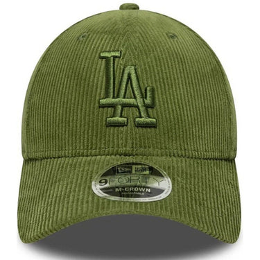 Casquettes de baseball unisexe New Era - Cord 9Forty® Mcrown - Vert