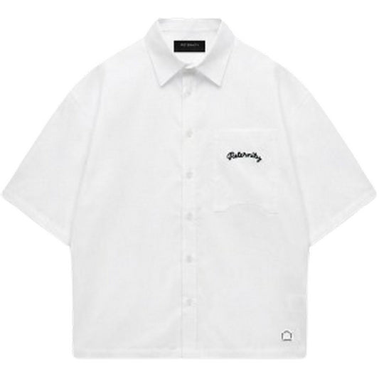 Camicie casual Unisex Reternity - Le Progres Shirt - Bianco