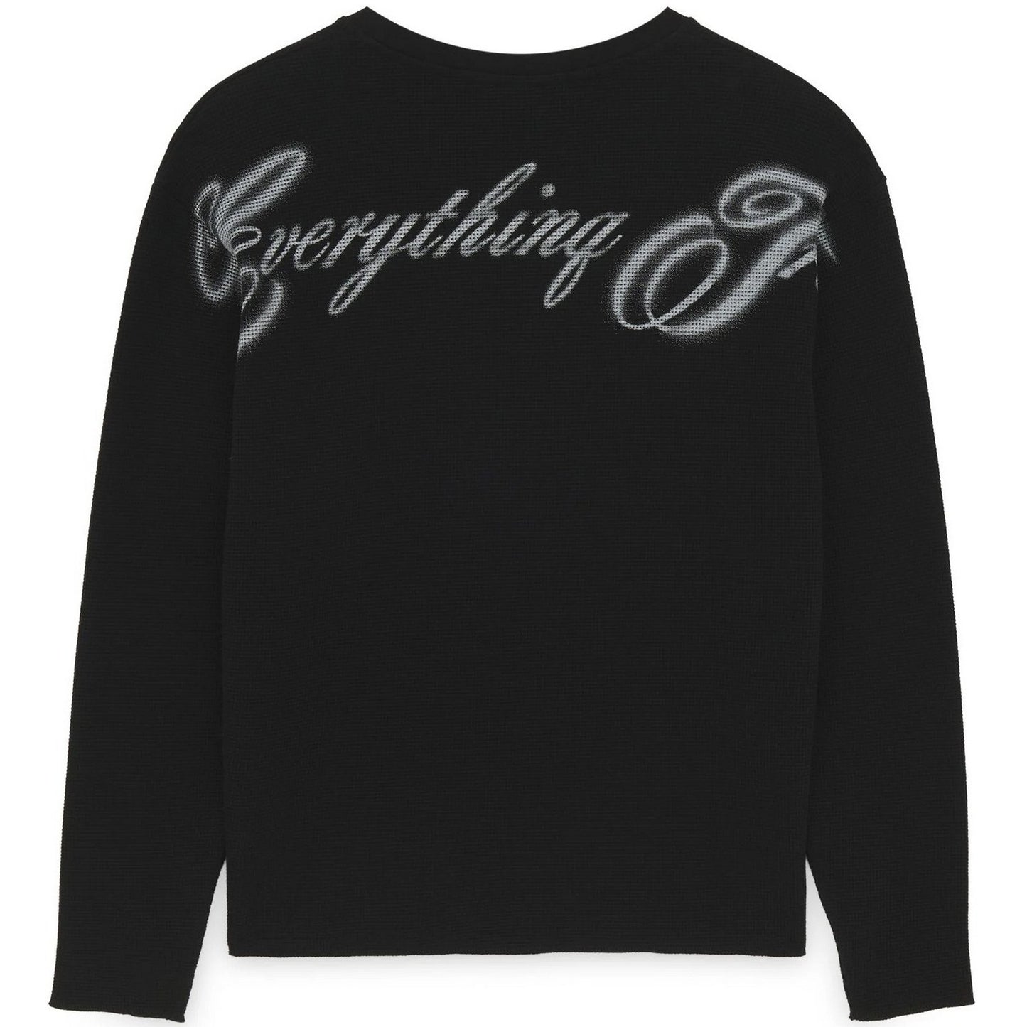 Maglie a manica lunga Uomo Iuter - True Waffle Ls Tee - Nero