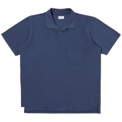 Polo Uomo Universal Works - Vacation Polo - Blu