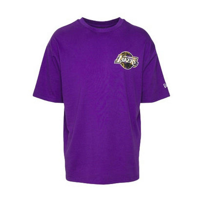 T-shirt Uomo New Era - Infill Team Logo Os Tee - Viola