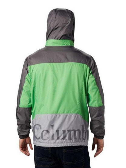 Giubbini Uomo Columbia - Point Park Windbreaker - Verde