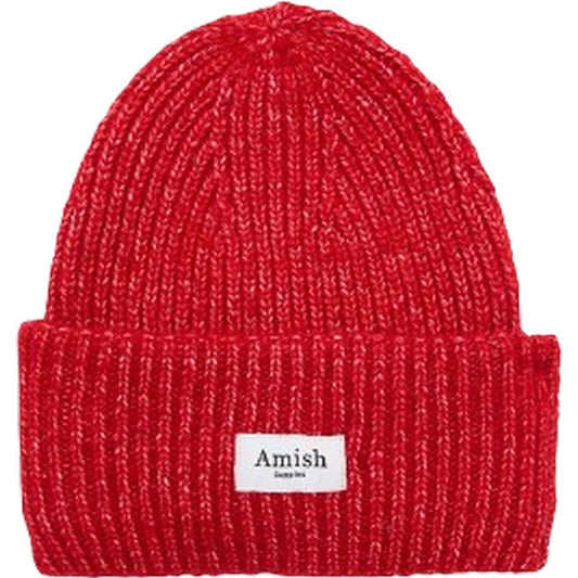 Berretti in maglia Unisex Amish - Beanie Unisex - Rosso