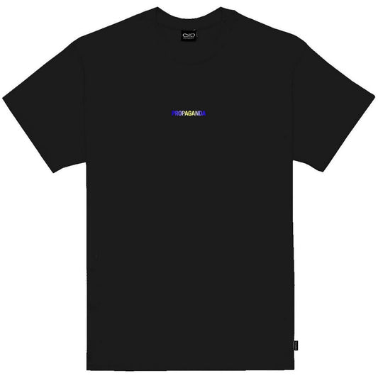 T-shirt Uomo Propaganda - T-Shirt Ribs Gradient - Nero