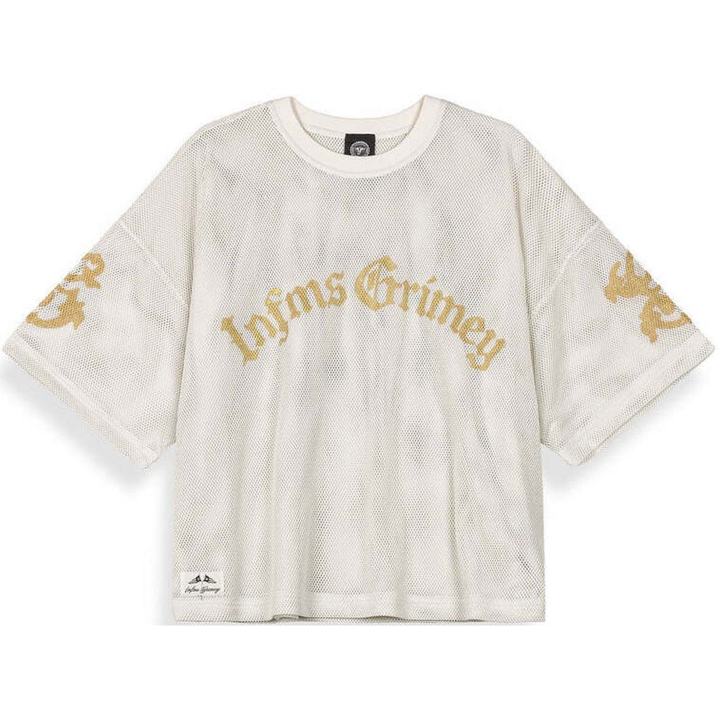 T-shirt Uomo Grmy - Chief Watcher Mesh Boxy Tee - Bianco