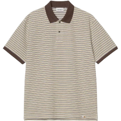 Polo Uomo Carhartt Wip - S/S Dion Polo - Beige