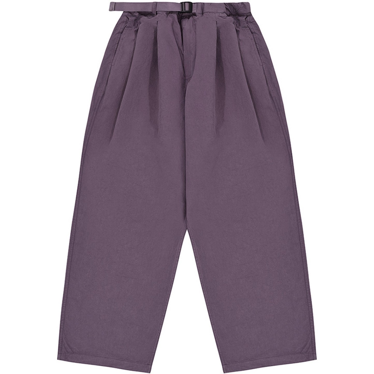 Pantaloni Unisex KAPPY DESIGN - Two Tuck Wide Pants - Viola