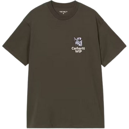 T-shirt Uomo Carhartt Wip - S/S Grape Picker T-Shirt - Verde