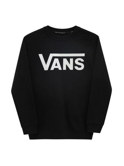 Felpe senza cappuccio Ragazzo Vans - Bambino By Vans Classic Crew Boys (Kids) - Nero