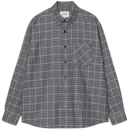 Camicie casual Uomo Carhartt Wip - L/S Todrick Shirt - Celeste