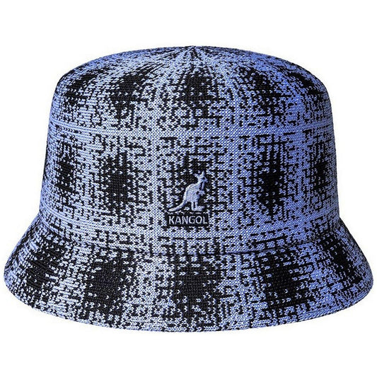 Cappelli alla pescatora Unisex Kangol - Grunge Plaid Bin - Blu