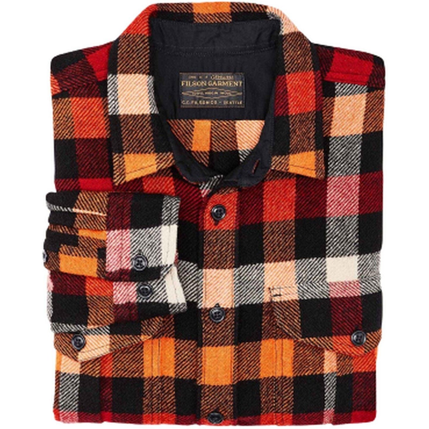 Camicie casual Uomo Filson - Northwest Wool Shirt Lightweight Shetland Wool - Multicolore