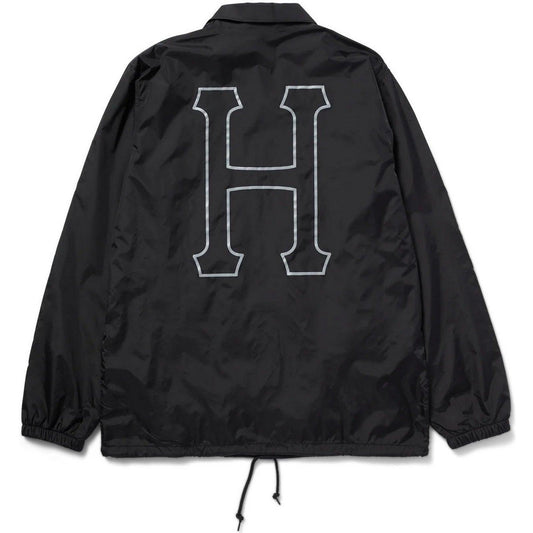 Giacche Uomo Huf - Huf Set H Coaches Jacket - Nero