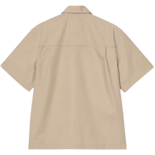 Camicie casual Uomo Carhartt Wip - S/S Postal Zip Shirt - Nero