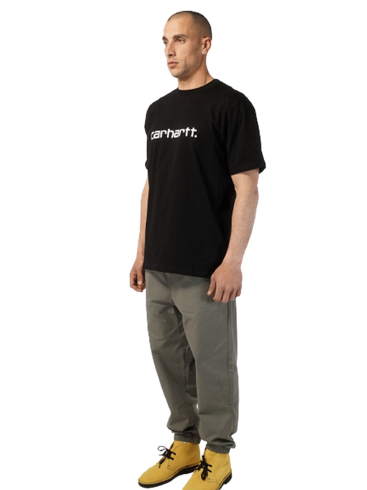 T-shirt Uomo Carhartt Wip - S/S Script T-Shirt - Nero