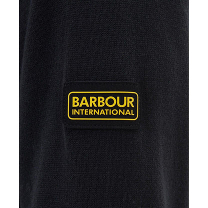 Maglie Uomo Barbour International - Cotton Crew Knit - Nero