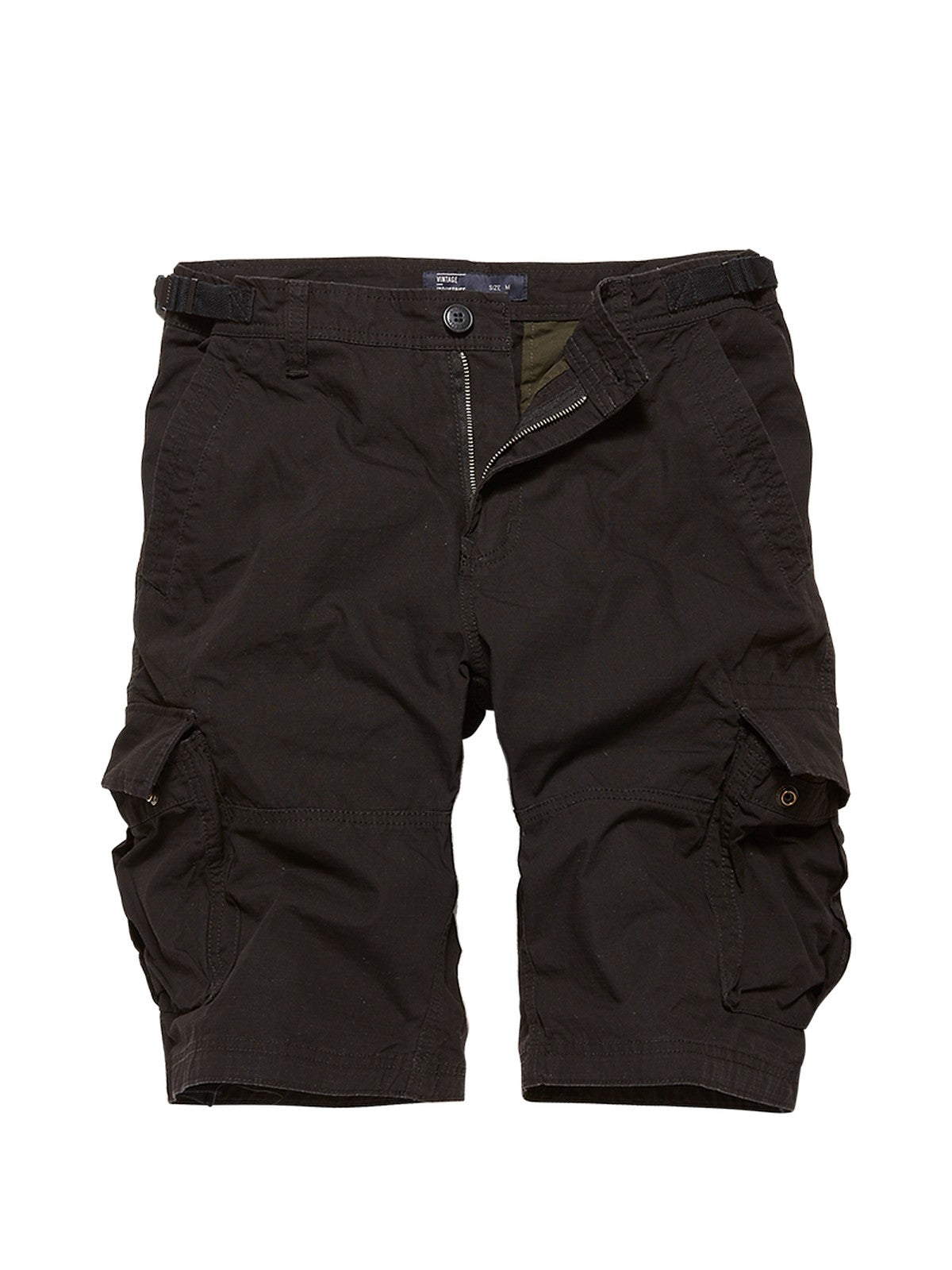 Bermuda Uomo Vintage Industries - Terrance Short - Nero
