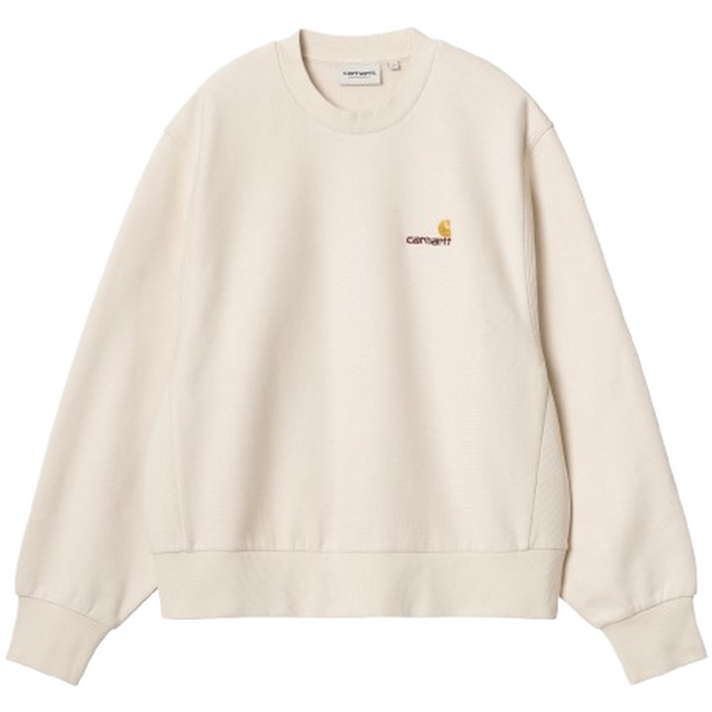 Felpe senza cappuccio Donna Carhartt Wip - W' American Script Sweat - Grigio