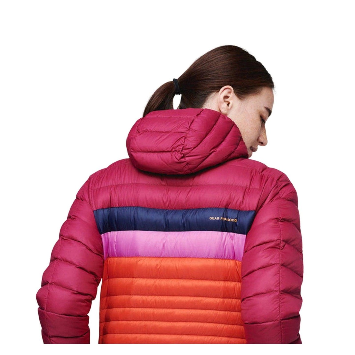 Piumini Donna Cotopaxi - Fuego Down Hooded Jacket W - Rosa