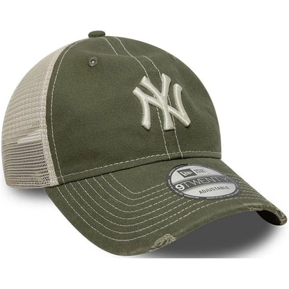 Cappellini da baseball Unisex New Era - Cotton Canv 9Twenty Trucker - Grigio